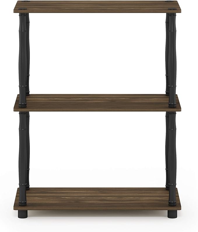 Furinno Turn-N-Tube 3-Tier Compact Multipurpose Shelf Display Rack - Image 6