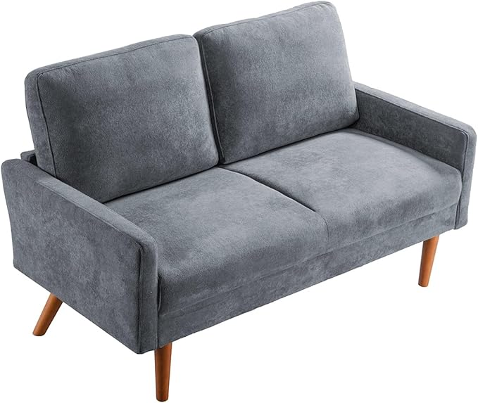 Kent Velvet Loveseat Sofa, European Style - Image 8