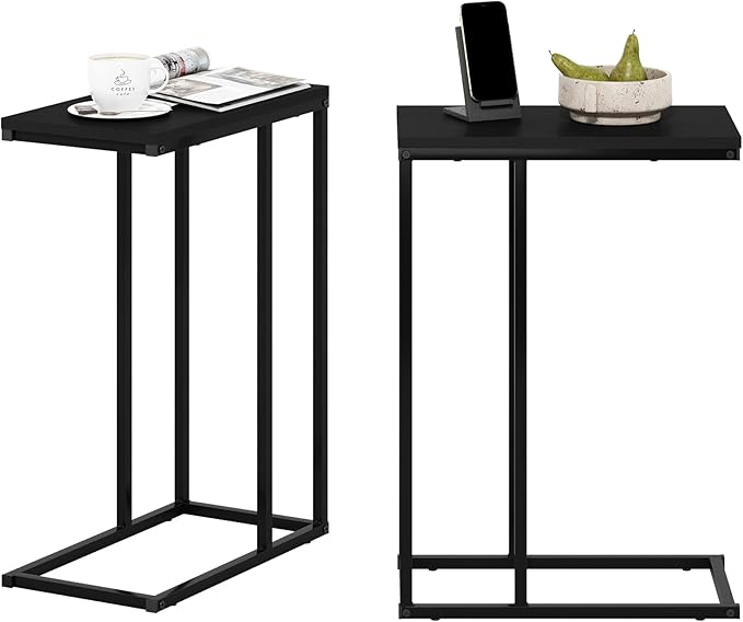 Furinno Camnus Modern Living Sofa Side Table - Image 4