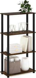Furinno Turn-S-Tube 4-Tier Compact Multipurpose Shelf Display Rack by Furinno-FitsYourSpaceFitsYourBudget