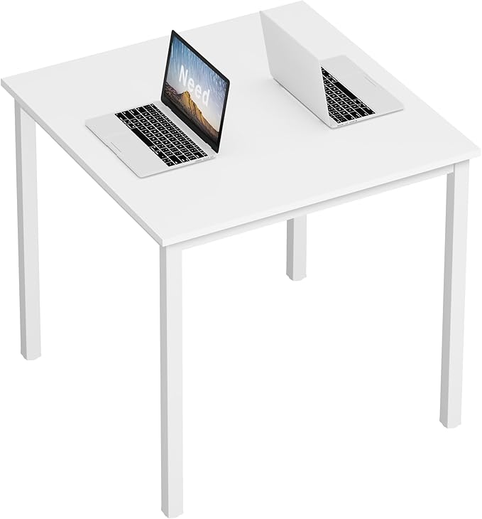 Need Small Square Dining Table- 31-1/2'' Sturdy and Heavy Duty Writing Desk by Need