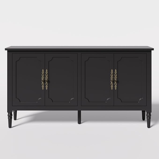 Console Cabinet, Wood Buffet Cabinet, Media Cabinet - Image 8