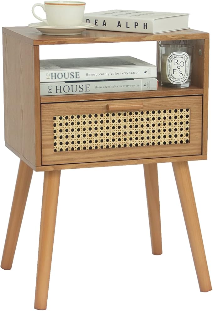 MaxSmeo Mid Century Modern Nightstand by MaxSmeo