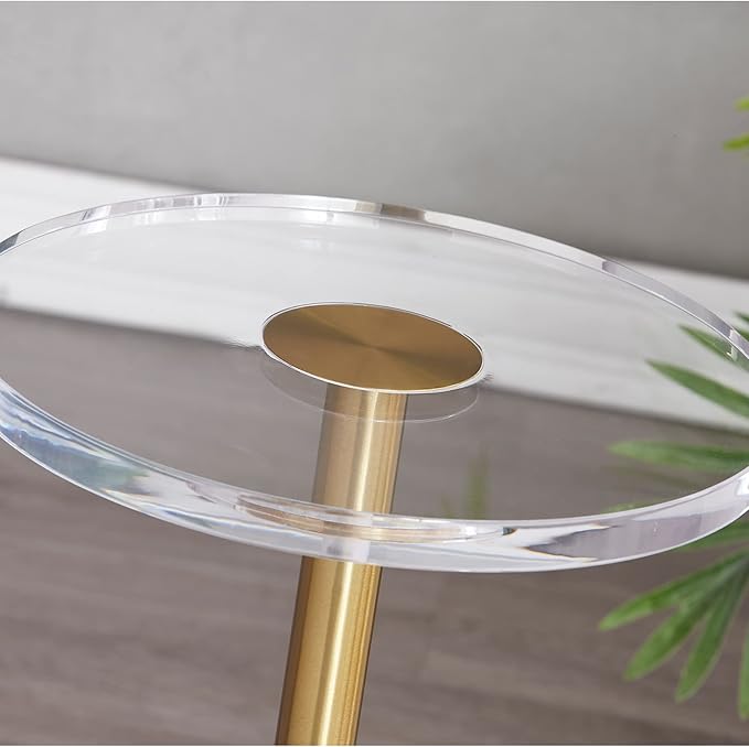 LIKENOW Furniture Acrylic Side Table, Office | Modern Nightstand - Image 4