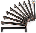 KOOFIZO Solid Square Bronze Kitchen Cabinet Handles Oil Rubbed Bronze Cabinet by Koofizo