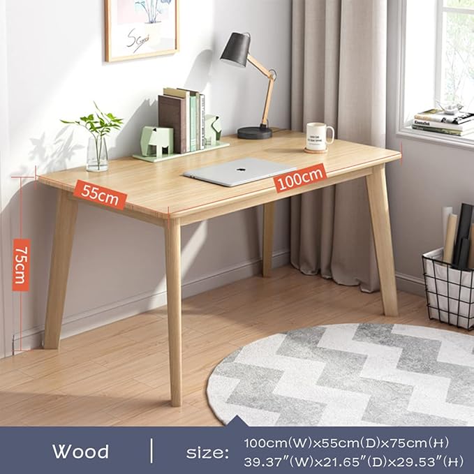 IOTXY Simple Wooden Writing Desk - Image 6