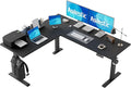 Agilestic 63 x 55 Inch L Shaped Standing Desk Adjustable Height, Corner by Agilestic