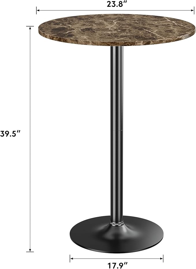 Shahoo Round Bar Table, Cocktail Tables - Image 3