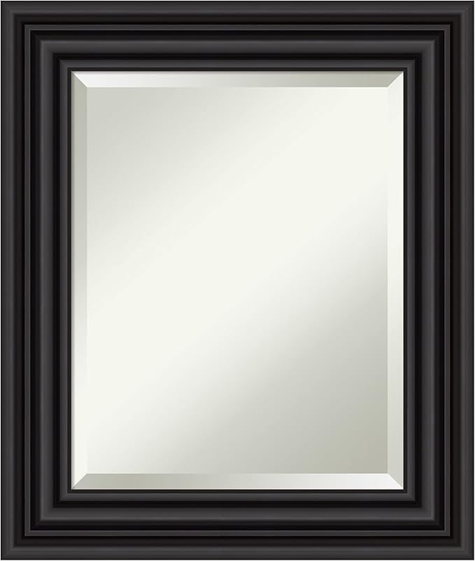 Amanti Art Black Bathroom Mirror by AmantiArt