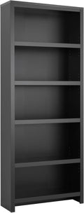 Prepac Moda 5-Tier Tall Wooden Bookcase, Display Cabinet, Bookshelf by PREPACRTASTORAGEFURNITURE