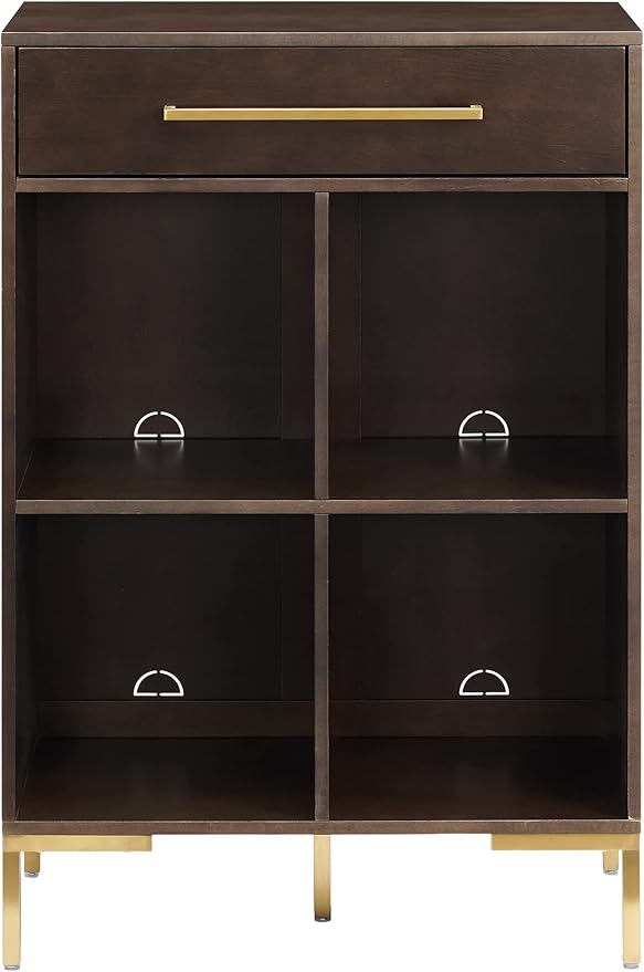 Crosley Furniture Juno Cube Bookcase and Record Player Stand - Image 4