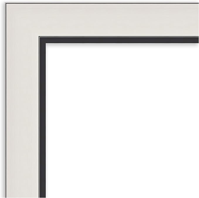 Amanti Art Silver Bathroom Mirror - Image 2