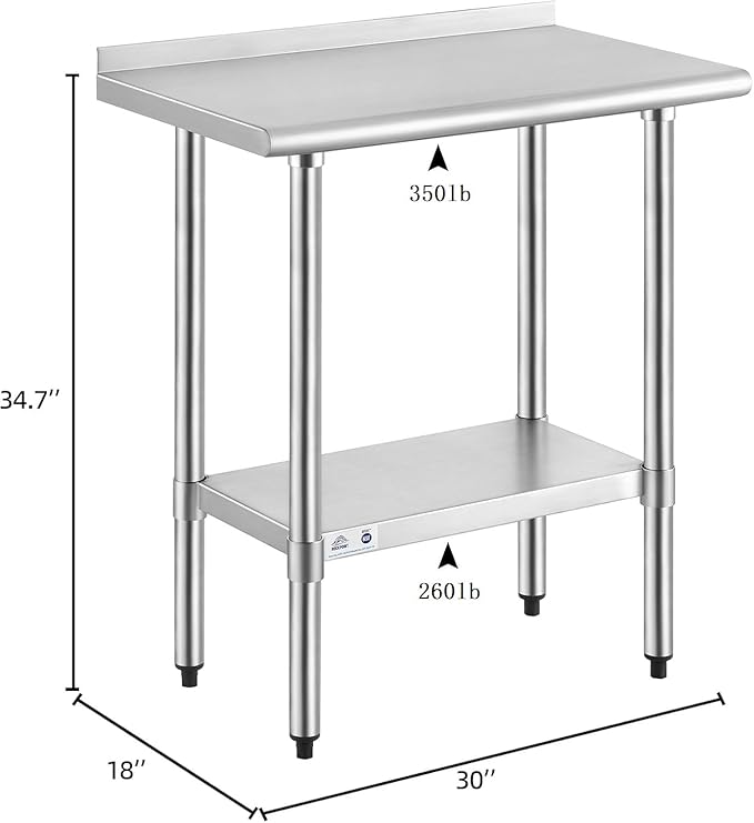 ROCKPOINT Stainless Steel Table - Image 2