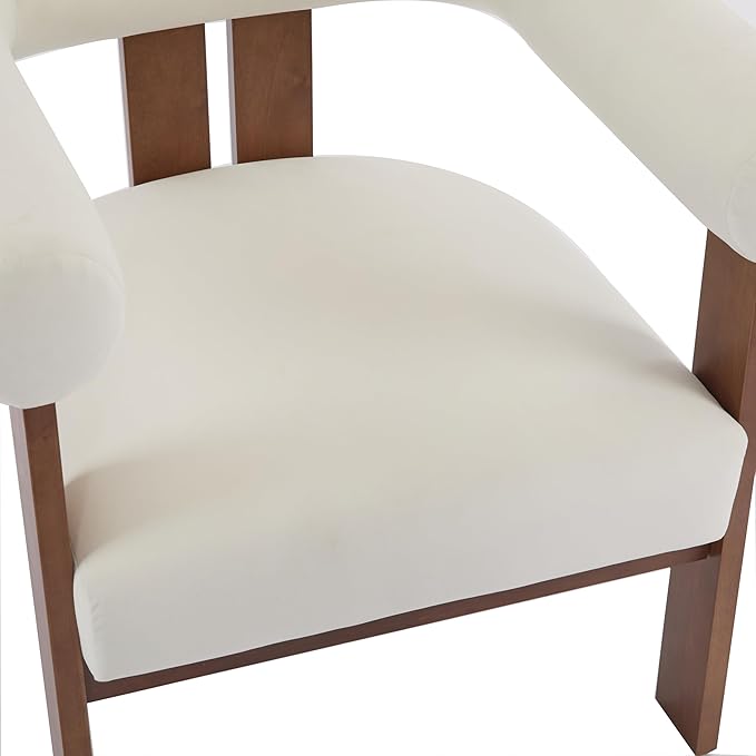 Christopher Knight Home Modern Velvet Upholstered Accent Chair - Image 7