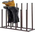 MyGift Bronze Tone Metal Freestanding Boot Rack, Shoe Rack by MyGiftHome