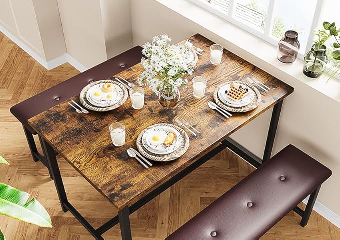 Dining Table Set for 4, Kitchen Table - Image 4