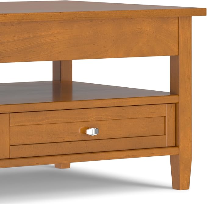 SIMPLIHOME Warm Shaker Lift Top Coffee Table - Image 14