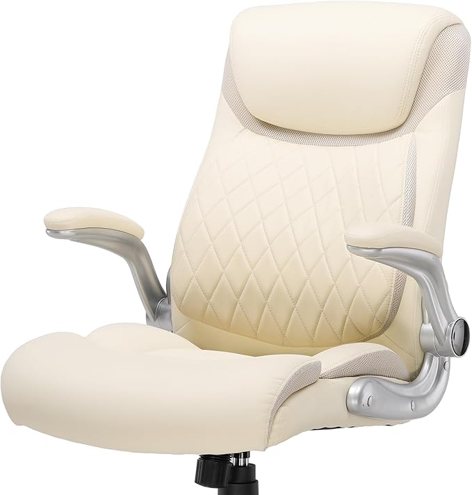 COMHOMA Big and Tall Office Chair, High Back Leather Executive Chair - Image 7