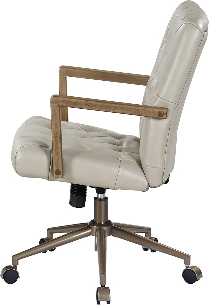 OSP Home Furnishings Waltham Adjustable Height and Tilt, Swivel Home Office - Image 5