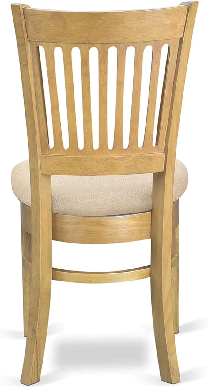 East West Furniture NDVA3-OAK-C 3 Piece Dining Room Furniture Set Contains a - Image 13