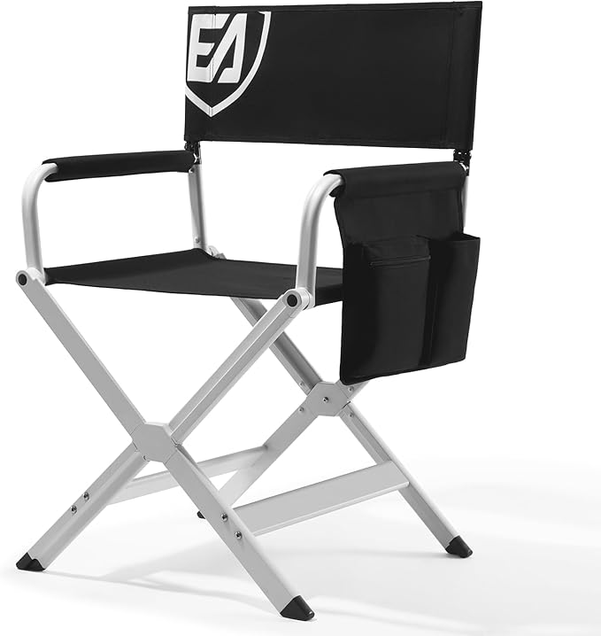 EVER ADVANCED Aluminum Directors Chair, Folding Studio Movie Chairs Camping by EVERADVANCED