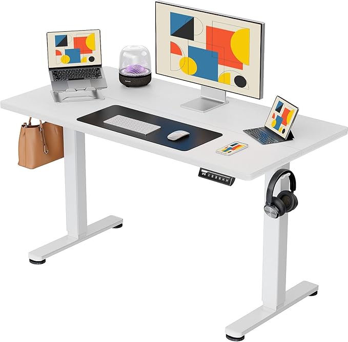 ErGear Electric Standing Desk, 44 x 24 Inches Height Adjustable Stand up Desk by ErGear