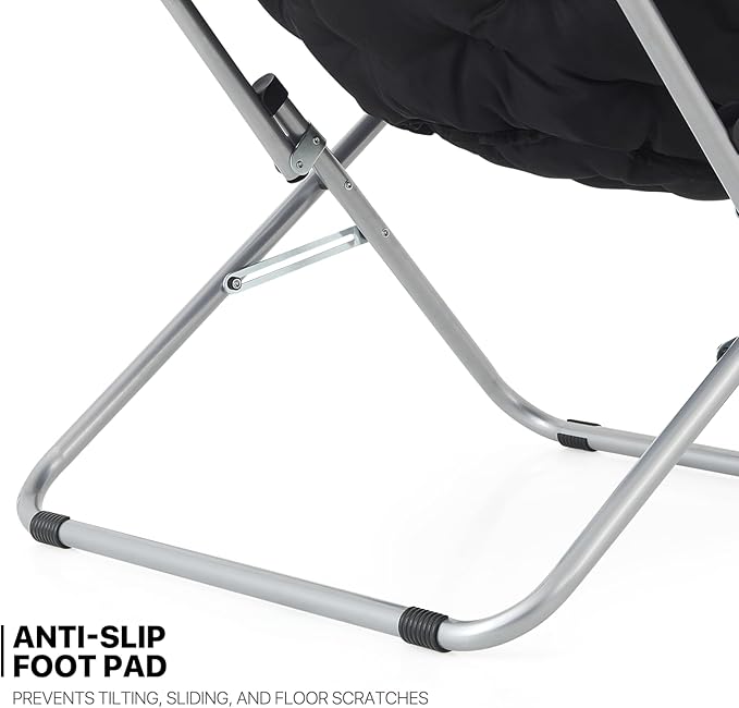 MoNiBloom Round Folding Saucer Chair - Image 8