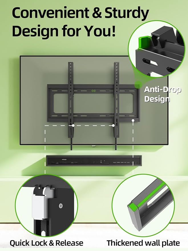 USX Mount Tilting TV Wall Mount Bracket Low Profile - Image 3