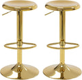 Bar Stools - 2 Pack, Adjustable Swivel Height Counter Bar Stool, Modern Metal by Unknown
