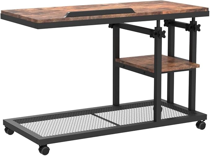 Tribesigns Height Adjustable C Table - Image 5