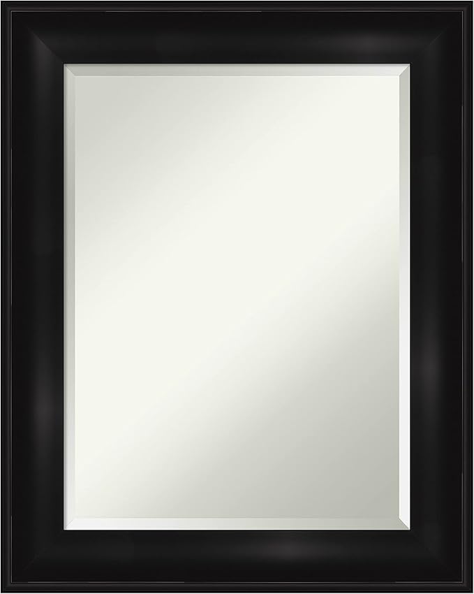 Amanti Art Black Bathroom Mirror by AmantiArt