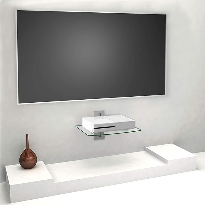 WALI Floating Entertainment Center Shelves, Holds Up to 17.6lbs, TV Shelf - Image 2