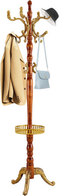 Solid Wood Coat Rack Freestanding, Coat Hanger Stand by Unknown