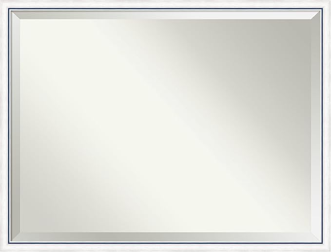 Amanti Art White Bathroom Mirror by AmantiArt