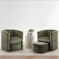 COLAMY Morden Velvet Living Room Side Chair by COLAMYINC