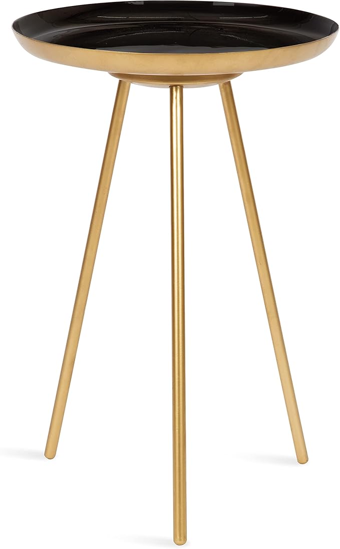 Kate and Laurel Laranya Round Metal Side Table - Image 7