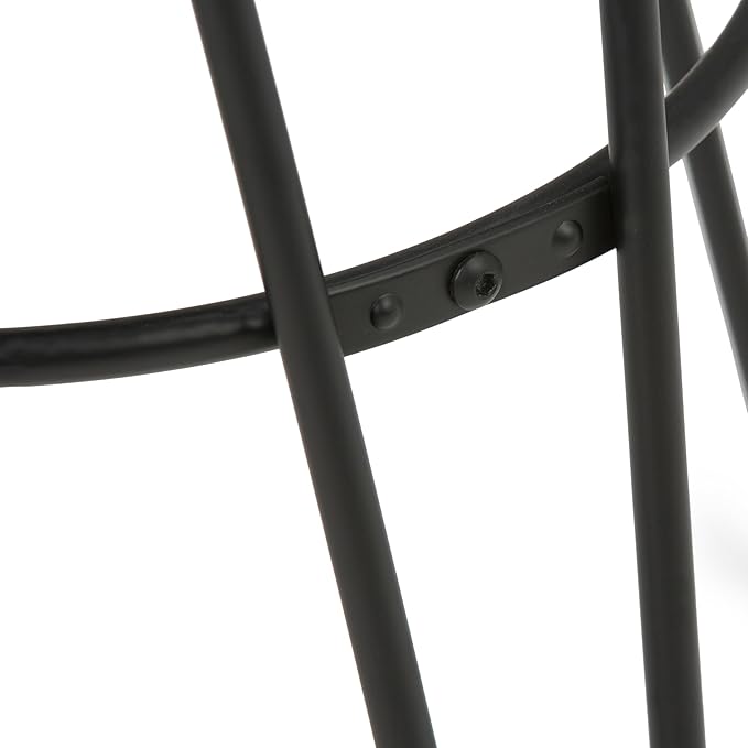 SIMPLIHOME Simeon Industrial Metal 26 inch Metal Counter Height Stool - Image 5