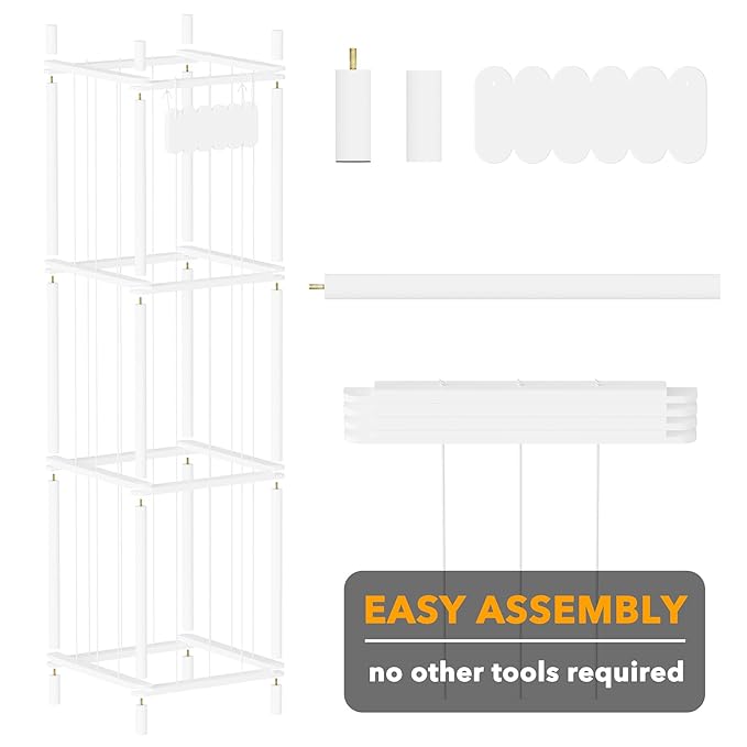 SpaceAid Stuffed Animal Storage Organizer, Wood Animals Zoo Toy Plushies - Image 7