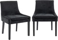 COLAMY Modern Dining Chairs Set of 2, Upholstered Corduroy Accent Side Leisure by COLAMYINC