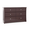 Storkcraft Crescent 6 Drawer Bedroom Dresser – GREENGUARD Gold Certified Dresser by Storkcraft