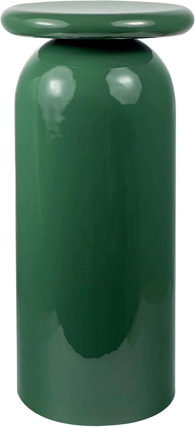 JONATHAN Y END1008A Miles 22.75" Mid-Century Modern Metal Sleek Cylinder Drink - Image 8