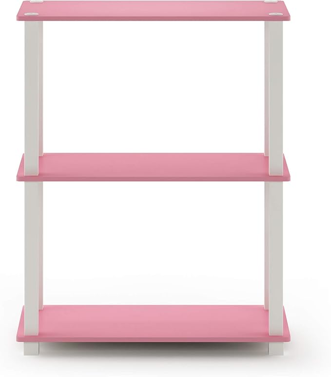 Furinno Turn-S-Tube 3-Tier Compact Multipurpose Shelf Display Rack - Image 6