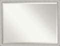 Amanti Art Silver Bathroom Mirror by AmantiArt