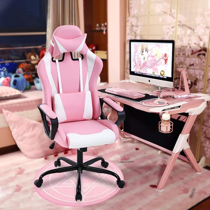 Gaming Chair Office Chair Desk Chair Ergonomic Executive Swivel Rolling - Image 7