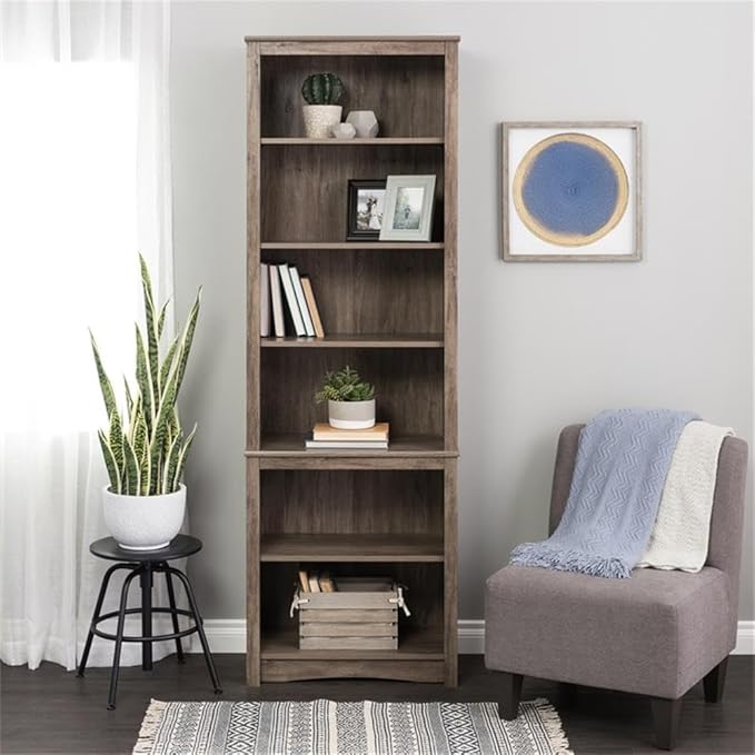 Prepac Sonoma Tall 6-Tier Bookcase 80"H - Image 9