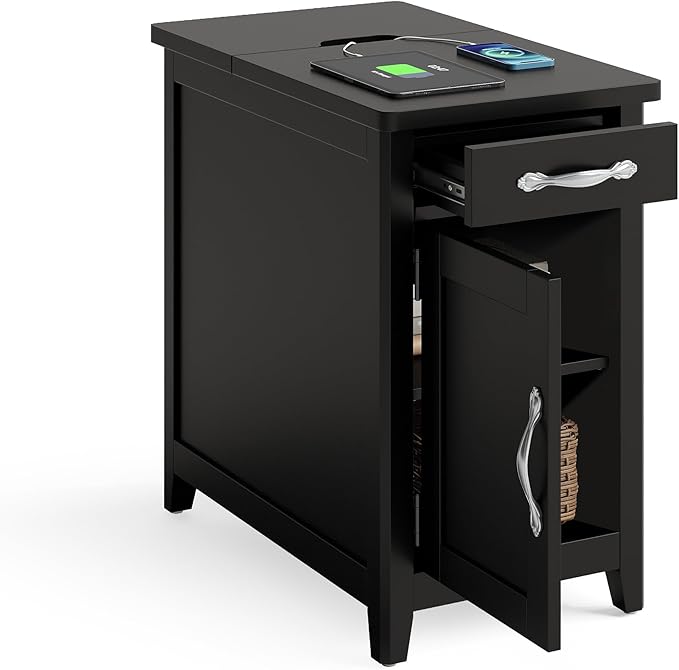 LINSY HOME Farmhouse End Table by LINSYHOME