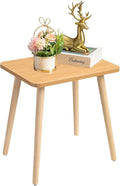 FORAOFUR Side Table, Modern End Table, Wooden Small by FORAOFUR