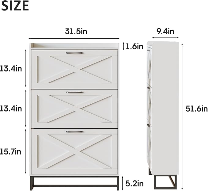 Maupvit Shoe Storage Cabinet - Image 2