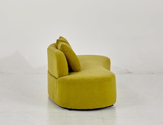 Container Furniture Direct 90" Curved Sofa - Image 4