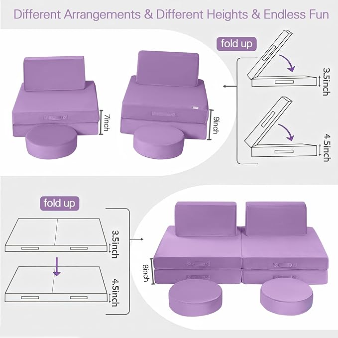 MeMoreCool Modular Kids Couch - Image 3